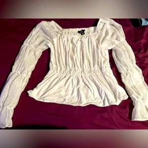 Never worn white blouse